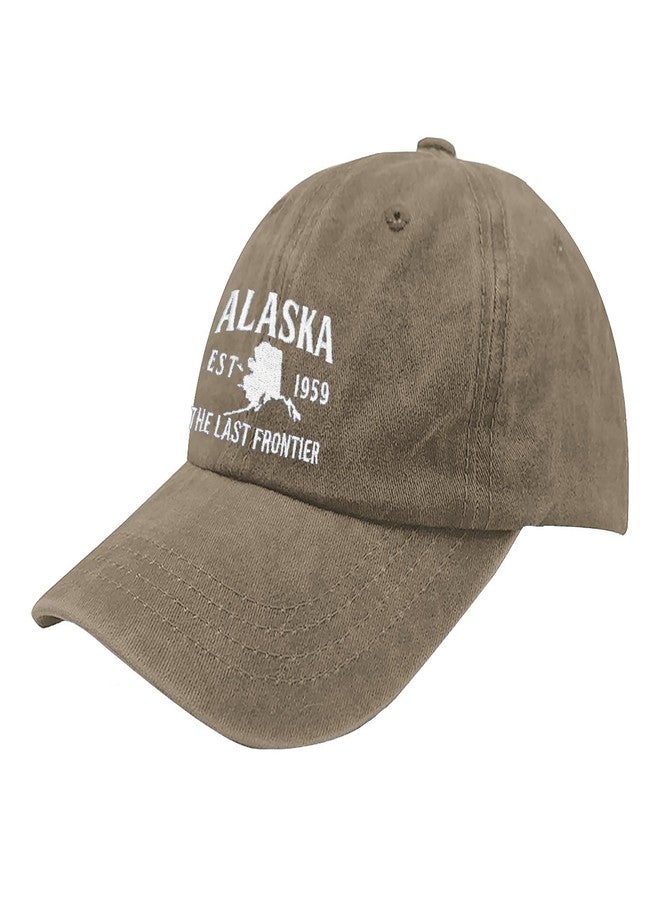 ODCRAT Humor Hats Alaska Est 1959 Ball Cap Retro Golf Caps Gifts for Boyfriends Who Like Embroidered,Baseball Hats Suitable for Sports,Summer Casual - Image 2
