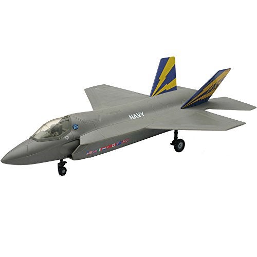NewRay 144 F35C Lightning Ii Navy On Plane Diecast Aircraft - Image 1