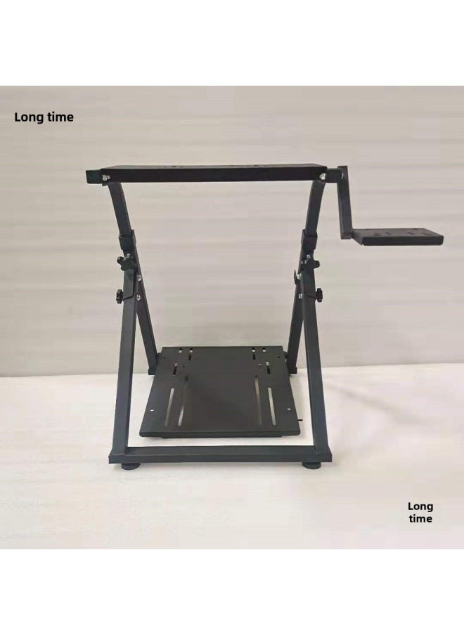 Generic - X Folding Racing Games Simulator Stand G27g29g920g923 Tumast T150T300RS-Product Color:X Folding Handbrake Version Bracket. Each Id Is Limited To One Purchase - Image 1