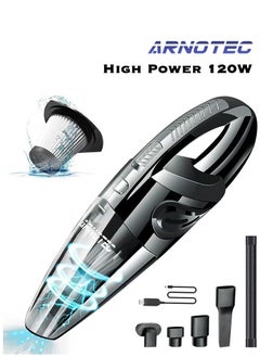 ARNOTEC Handheld Vacuum Cordless High Power 120W 3200kpa Vacuum Dust Busters Cordless Rechargeable Portable for Pet Pair/Sofa/Car/Office  - Image 1