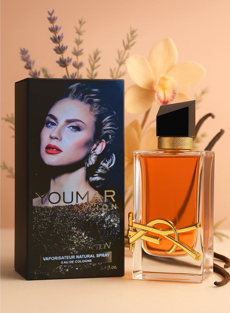 YOUMAR Vanilla Perfume for Women The Youmar Collection No. 0031 100ml EDC | Long Lasting Perfume for Women's with Sweet Vanilla, Citrus & Powdery Amber Aroma | Best Perfume for Everyday Elegance - Image 1