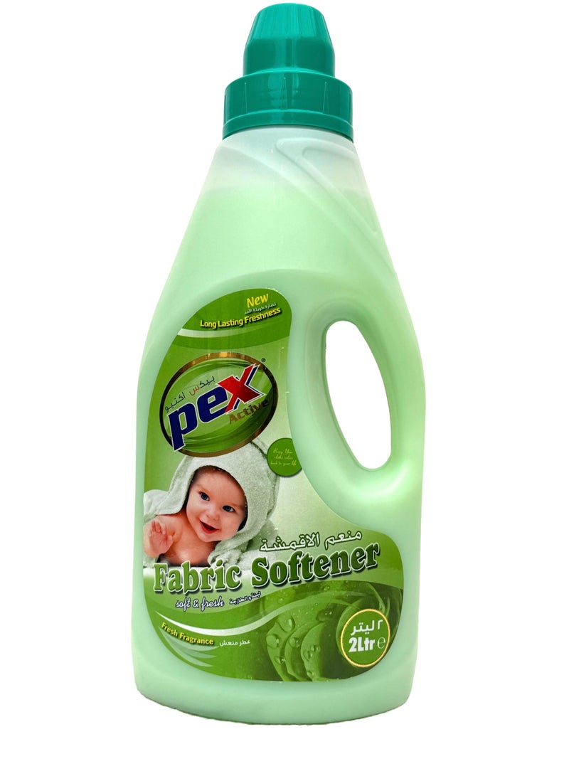 Pex active Fabric Softener Green 2 Ltr