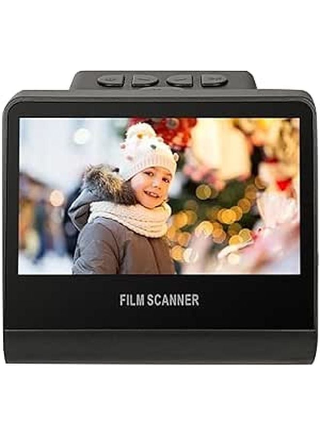 22MP Film Slide Scanner With 5 Inch LCD Converts Negatives To Digital JPEG Fast - Image 1