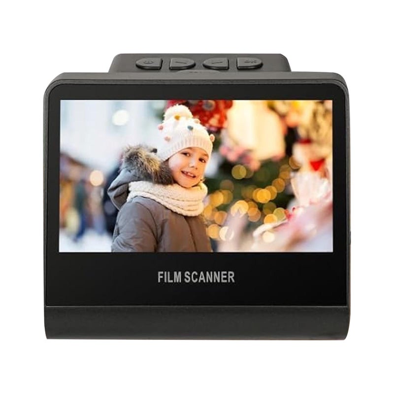 22MP Film Slide Scanner With 5 Inch LCD Converts Negatives To Digital JPEG Fast - Image 2