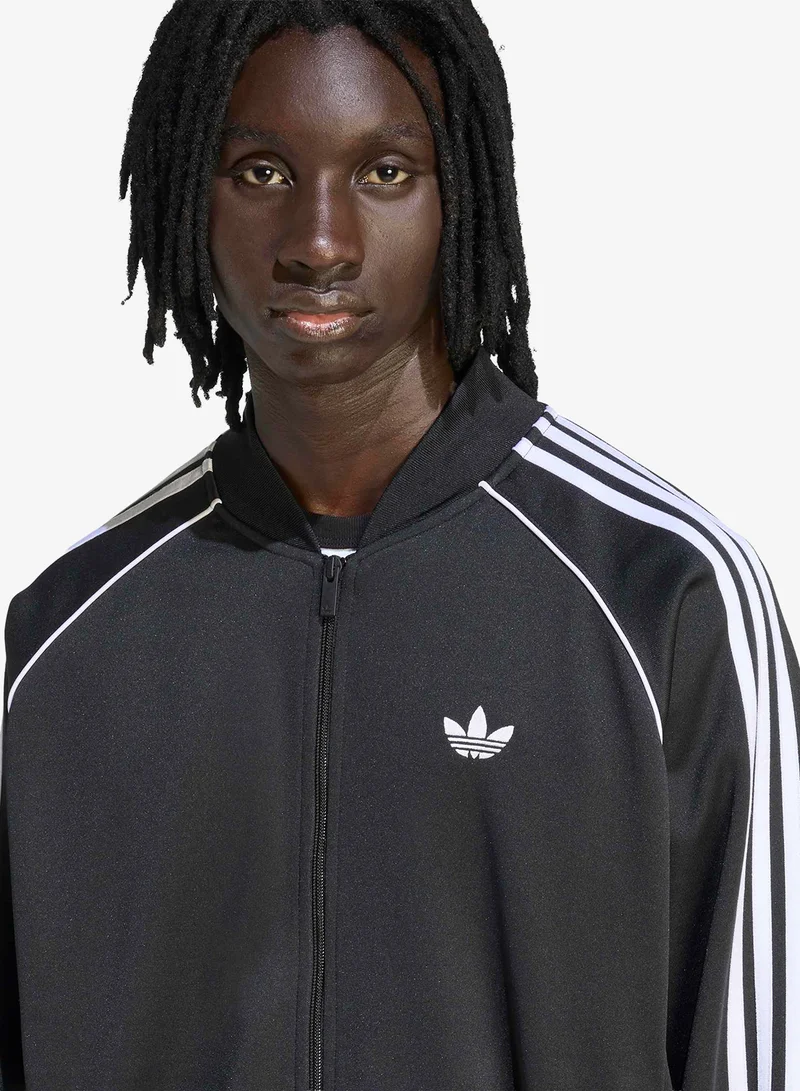 Adidas Originals BLACK/WHITE Classic Superstar Tracktop for Men | Best Price UAE