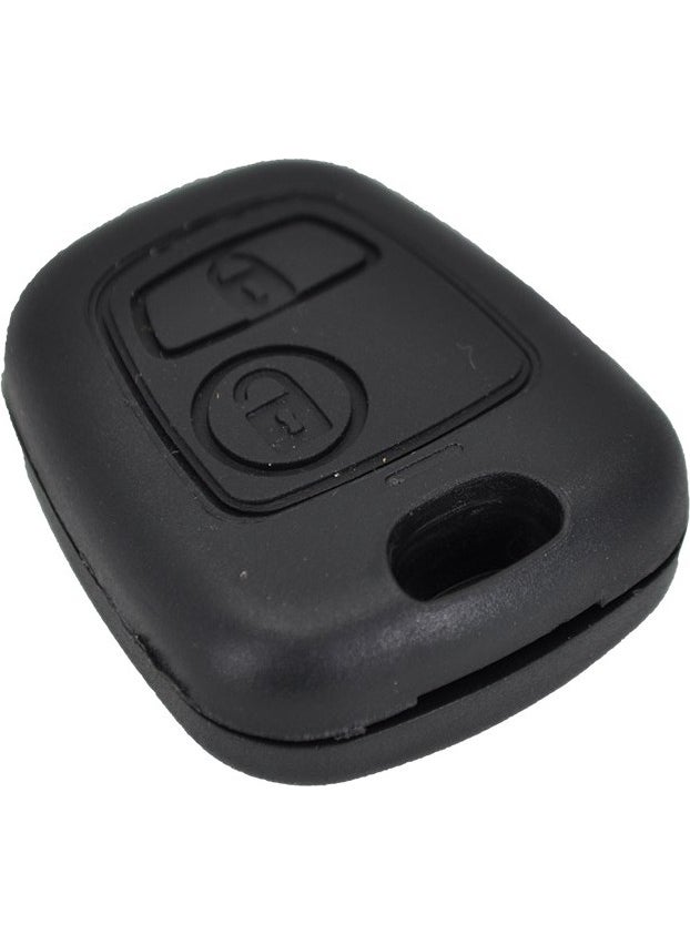 DNC Auto Part Yale Remote Control Key Button Case For Peugeot - With Logo  - Image 1