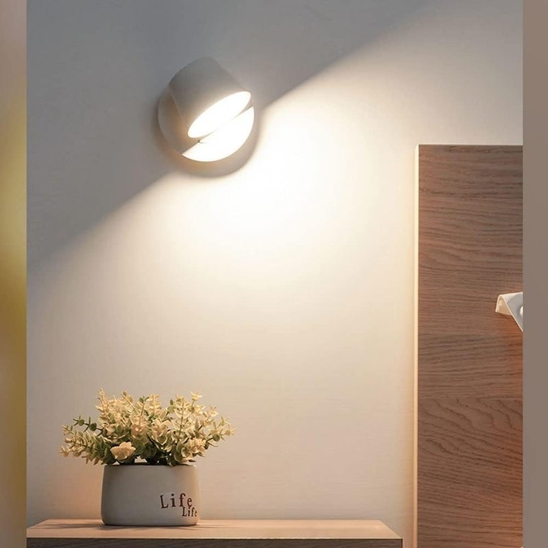 Wall Lamp Swing Arm Wall Lamp Wall Lamp Bedside Bedroom Living Room Lying Decorative Small Lamp Wall Lamp Wall Lights for Living Room - Image 4