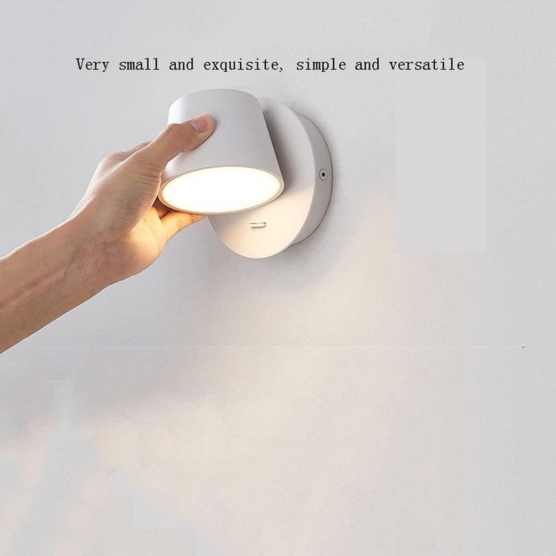 Wall Lamp Swing Arm Wall Lamp Wall Lamp Bedside Bedroom Living Room Lying Decorative Small Lamp Wall Lamp Wall Lights for Living Room - Image 3
