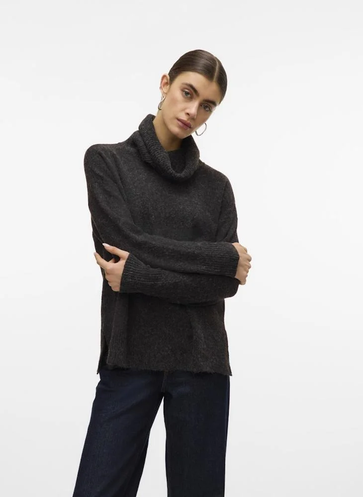 VERO MODA DOFFY Long Sleev COWLNECK BLOUSE