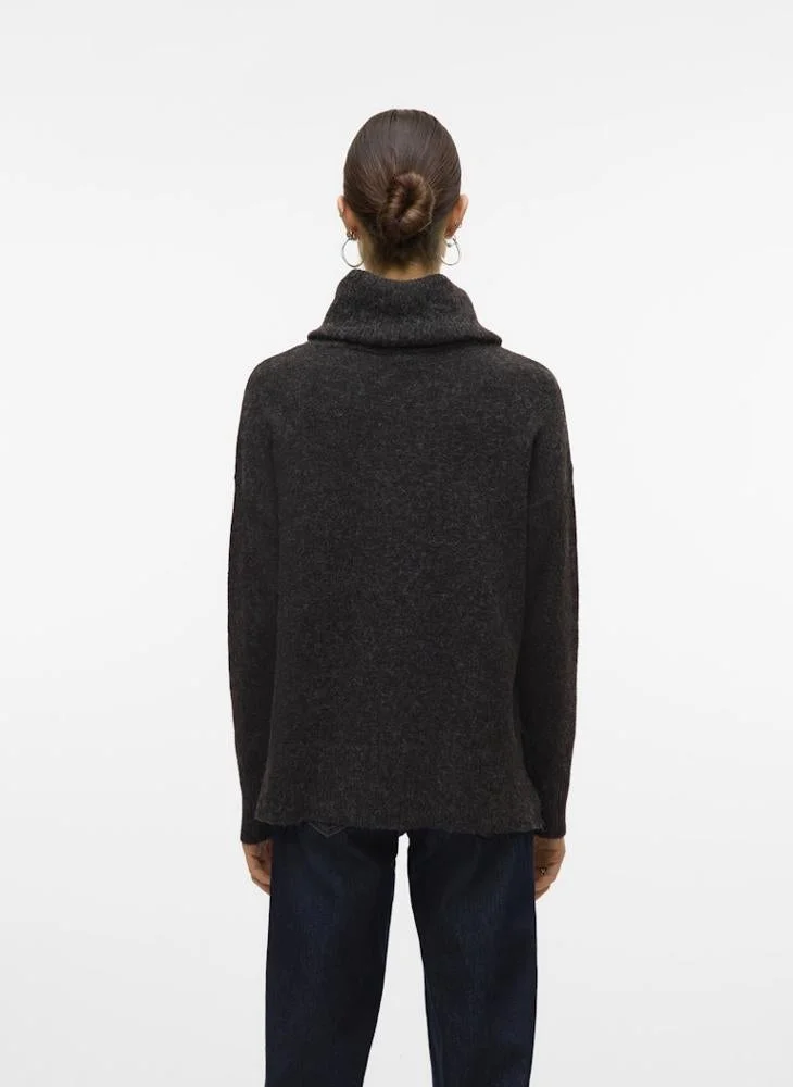 VERO MODA DOFFY Long Sleev COWLNECK BLOUSE