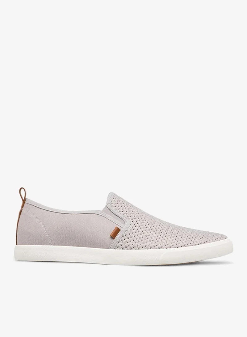Men's Mesh Textured Slip-On Loafers