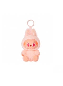 Generic Bubble Mart Labubu Generation II Heart Macaron Vinyl Face Blind Box Plush Doll Toy Ornaments-Specifications:Designated Model [shy Answer]-Color:High Quality  - Image 1