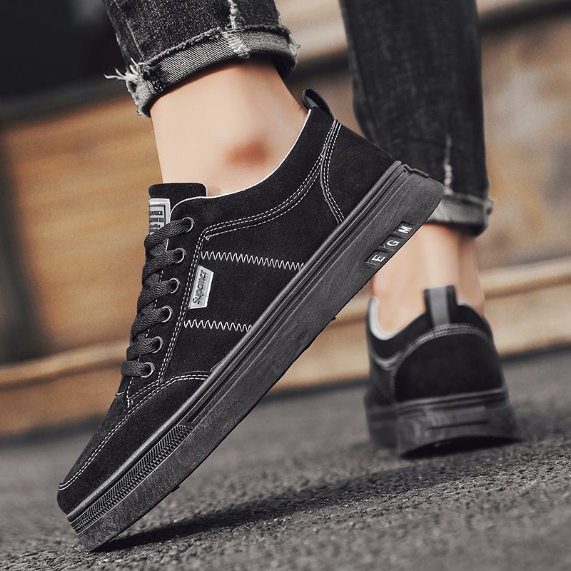 Work Men'S Shoes, Work Safety Shoes, Winter Casual Sneakers, Leather Trendy Shoes, Spring - Image 5