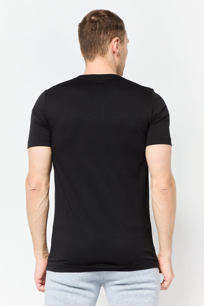 PUMA تي شيرت رياضي قصير الأكمام للرجال من بومة × سكوديريا فيراري، أسود - Image 2