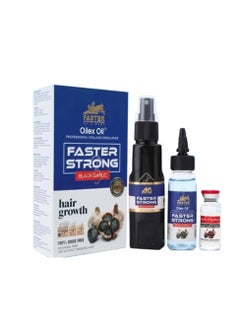 Faster Strong Hair Growth With Black Garlic 3 Pieces – 100ml