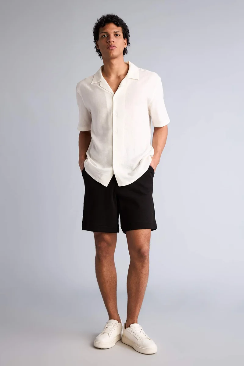 ديفاكتو Relax Fit Bermuda Shorts