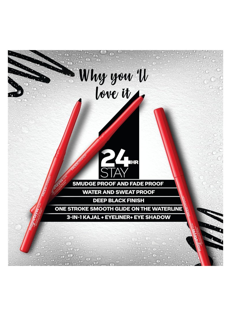 Facescanada Magnet Eyes Kajal, 0.35g - Image 4