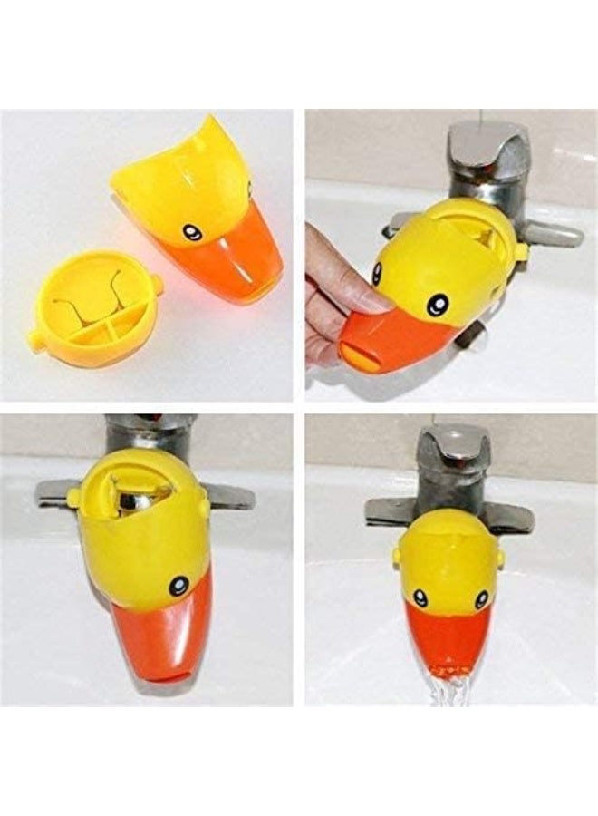 Inchant Kids Faucet Handle Extender Sink Extender for Toddler, Baby, Children Safe and Fun Hand-Washing Solution,Cartoon Faucet Extender - Make Your Kids Love Hand Washing - Bathroom Accessory (Duck Style) - Image 4