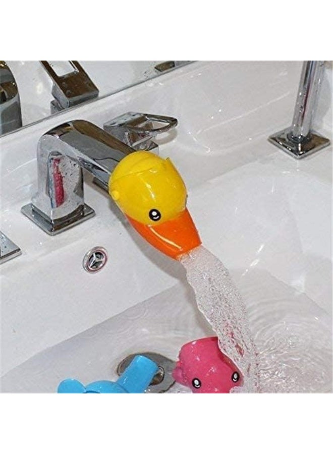 Inchant Kids Faucet Handle Extender Sink Extender for Toddler, Baby, Children Safe and Fun Hand-Washing Solution,Cartoon Faucet Extender - Make Your Kids Love Hand Washing - Bathroom Accessory (Duck Style) - Image 2