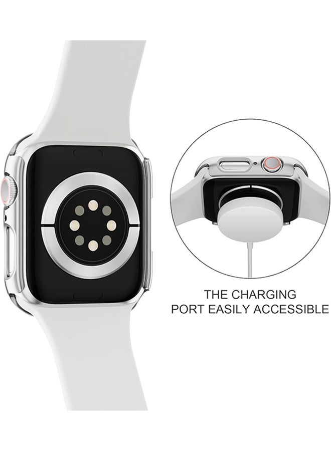 Case with Tempered Film Screen Protector suitable for Apple Watch Series 10 42mm,Full Protective Hard PC Bumper Touch Sensitive HD Screen Cover(Clear)  - Image 3