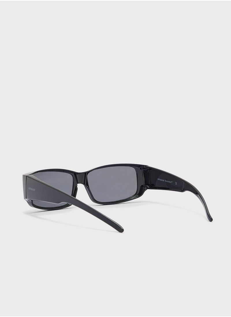 Polaroid - P8301 Oversized Sunglasses - Image 1