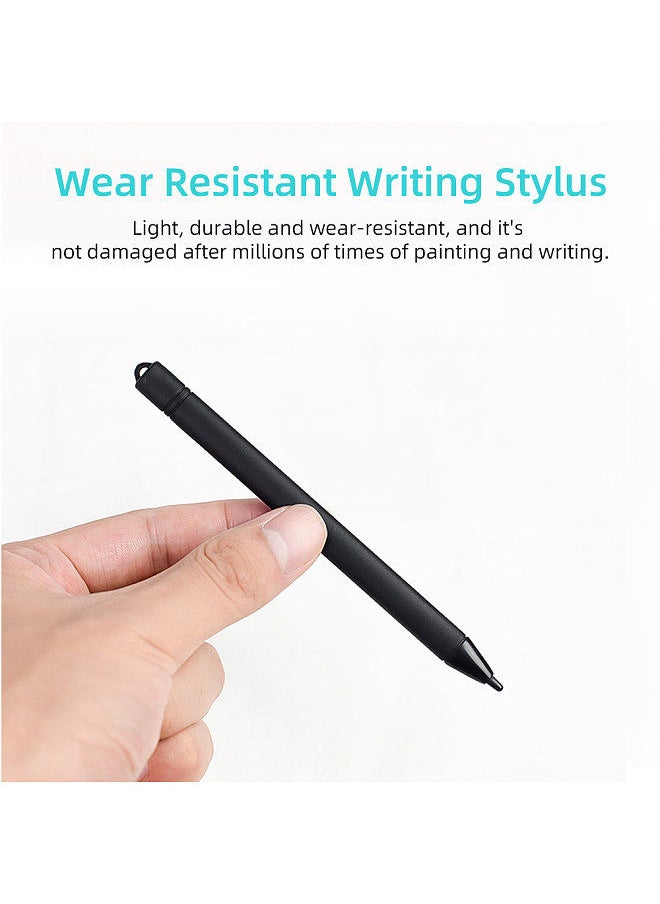 Generic - 12 Inch LCD Writing Tablet Electronic Digital Drawing Board Erasable Writing Pad Color Screen One-Click Erase with Lock Button Gift for Children Adults Home Office School - Image 1