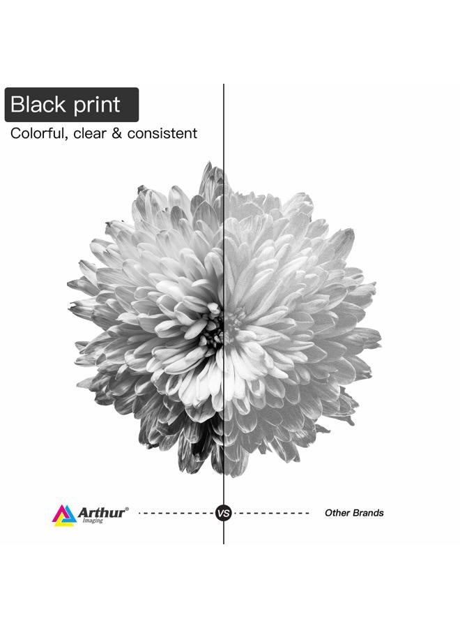 Arthur Imaging 250XL Pigment Black Compatible Ink Cartridge Replacement for Canon PGI-250XL PGI 250 XL PGBK to use with PIXMA MX922 MX722 MG5420 MG5520 MG5620 MG6320 MG6620 iP8720 (Black, 8-pk) - Image 2