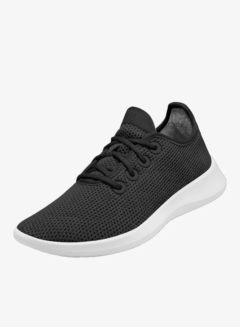 Allbirds BLACK Men's Tree Runner - Jet Black (Black Sole)  Sneakers for Men | Best Price UAE
