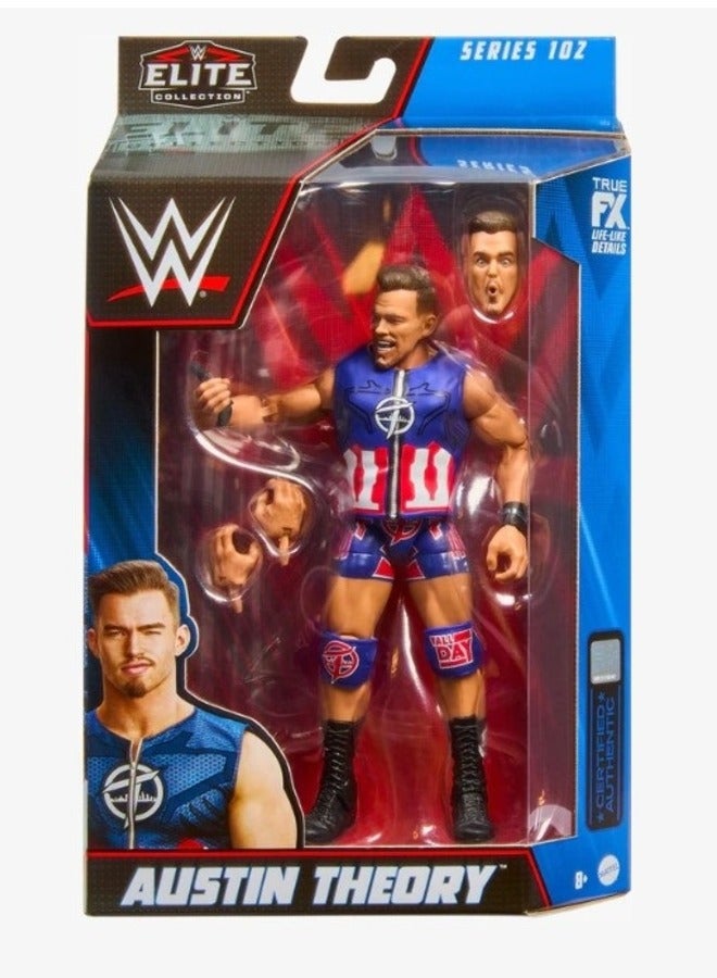 Mattel Games WWE Wrestling Elite Collection -Austin Theory - Image 1