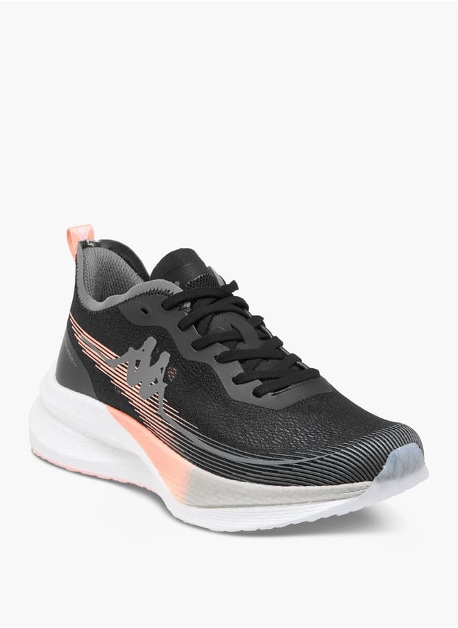 Kappa Women's Logo Detail Lace-Up Sports Shoes  - Image 2