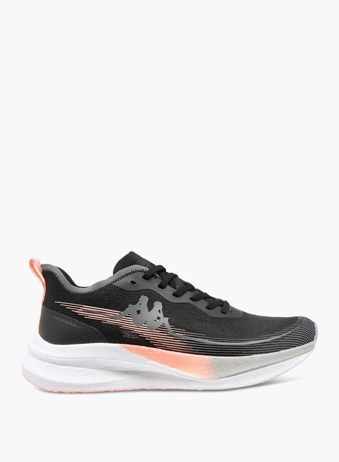 Kappa Women's Logo Detail Lace-Up Sports Shoes