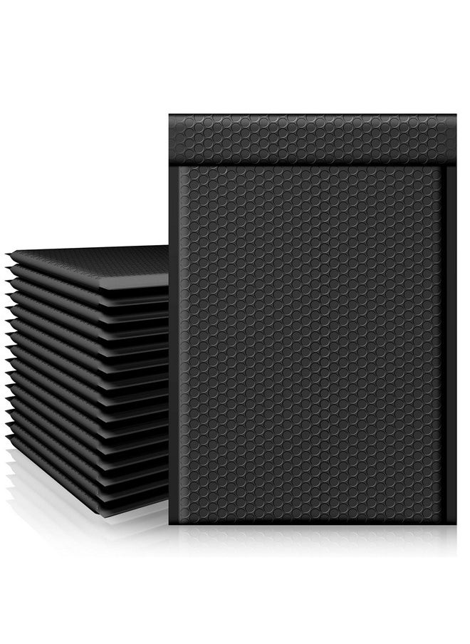 Fuxury Fuxury Bubble Mailers 10.5x16 Inch 40 Pack Self Seal Padded Envelopes Waterproof Mailing Envelopes Bubble Padded Cushioning Padded Mailers Bubble Bags for Packaging Small Business Large #5 Black  - Image 1