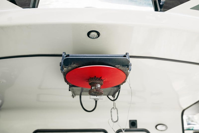 Camco EAZ LIFT TPE 12" Premium Fifth Wheel Lube Plate Red w/PTFE - Image 2