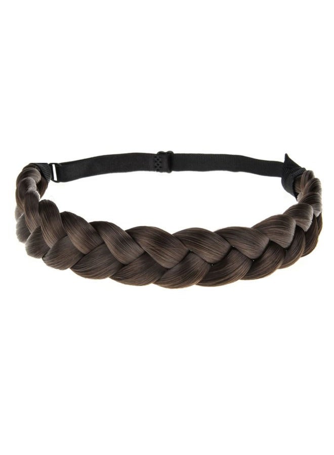 TOECWEGR Braid headband 3 Strands Synthetic Braided Hair Headbands Stretch Plaited Hair Headbands Hairpiece Fashion Girl Costume Hair Accessories - Image 1