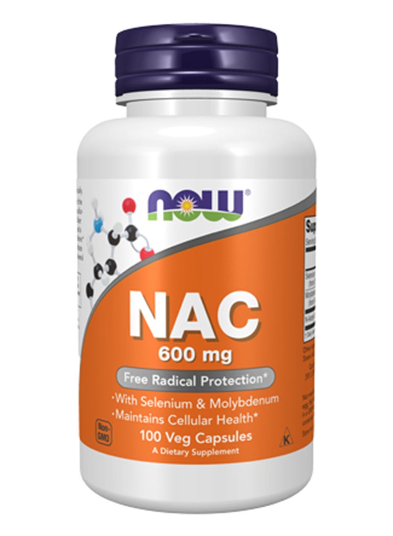 ناو الآن Nac 600Mg أقراص 100S