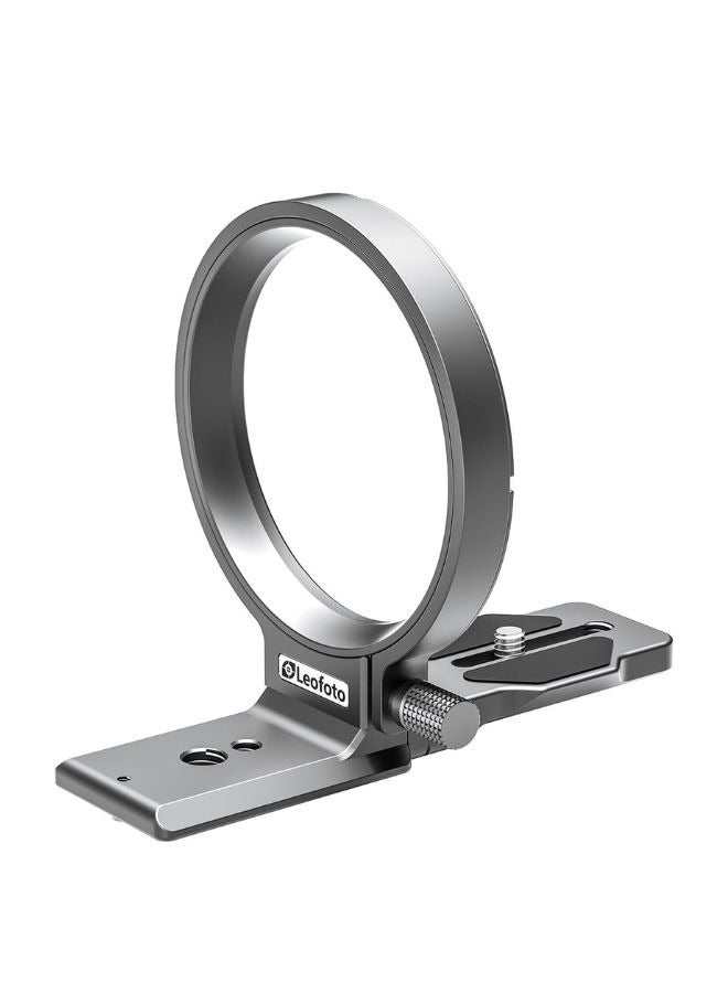 Leofoto UL Rotating Collar 360 Degree Rotation 4 Rotating Position Arca Compatible UL-03 Silver - Image 1