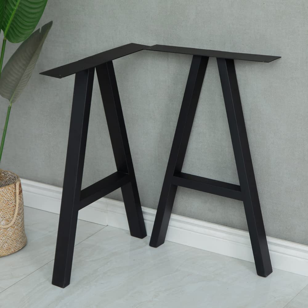 Cartvilla Metal Table LegsHeavy Duty Desk Legs Dining Table Legs Industrial Furniture LegsModern Coffee Table LegsSet of 2 A Shape