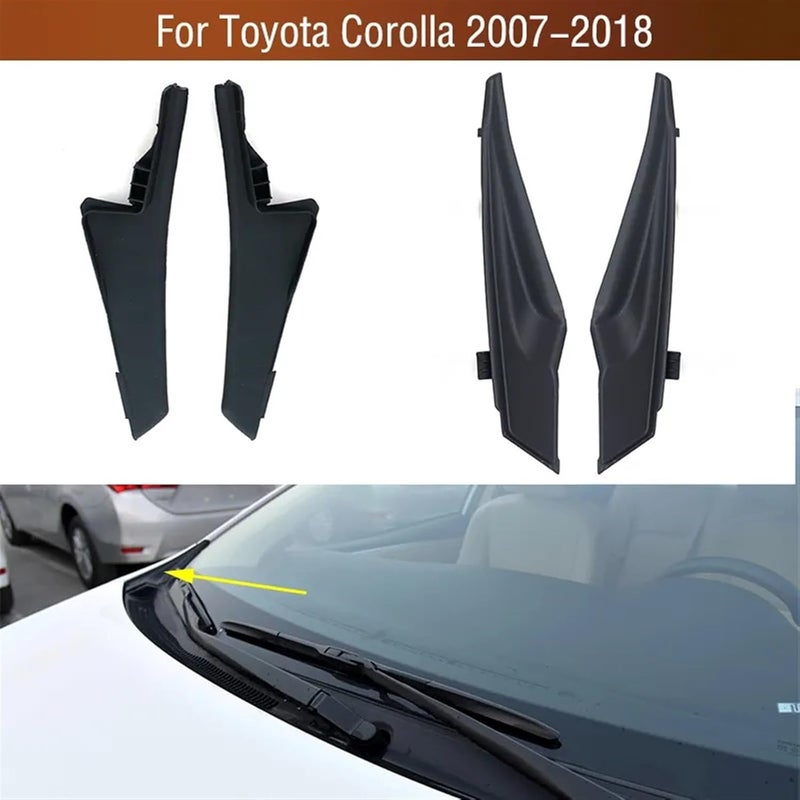 Wivplex Front Windshield Wiper Side Cowl Trim for Toyota Corolla - Image 4