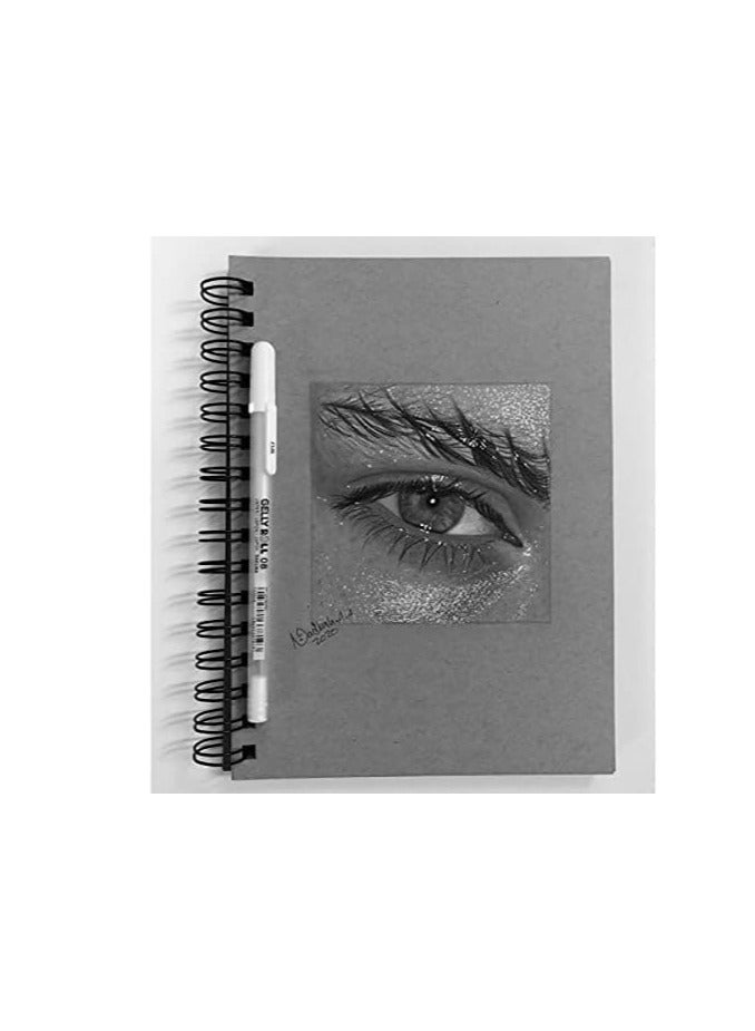 Sakura Classic Gel Pen - Medium - 0.8 mm - White