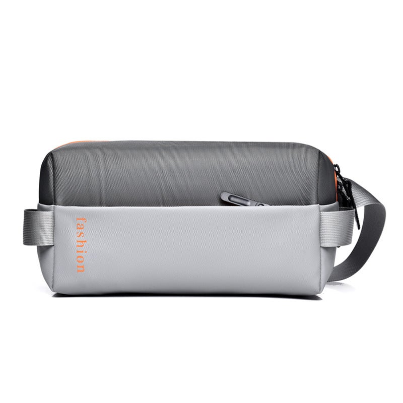 Men's Fashion Spliced Crossbody Bag for Commute & Outdoor - Image 5