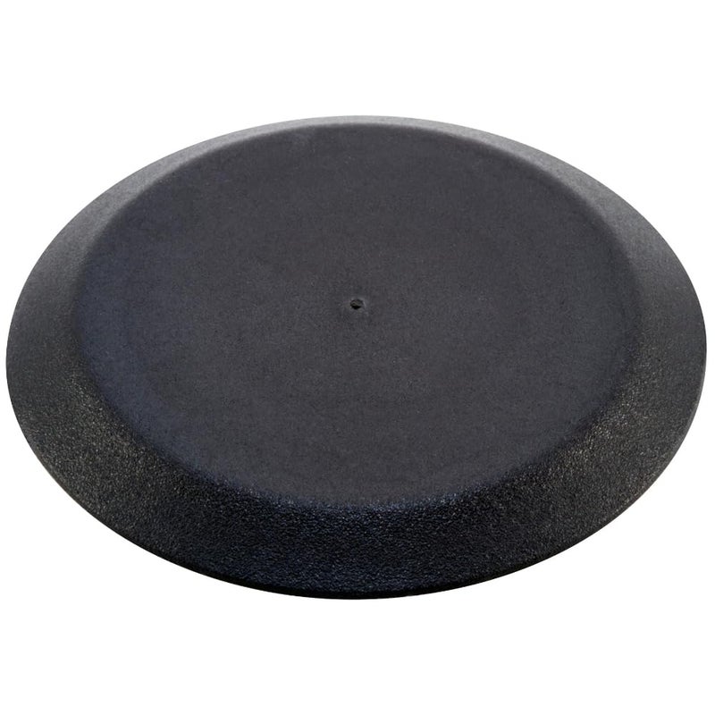 1-1/2" 1.50 inch Flush Mount Black Plastic Body and Sheet Metal Hole Plug Qty 1