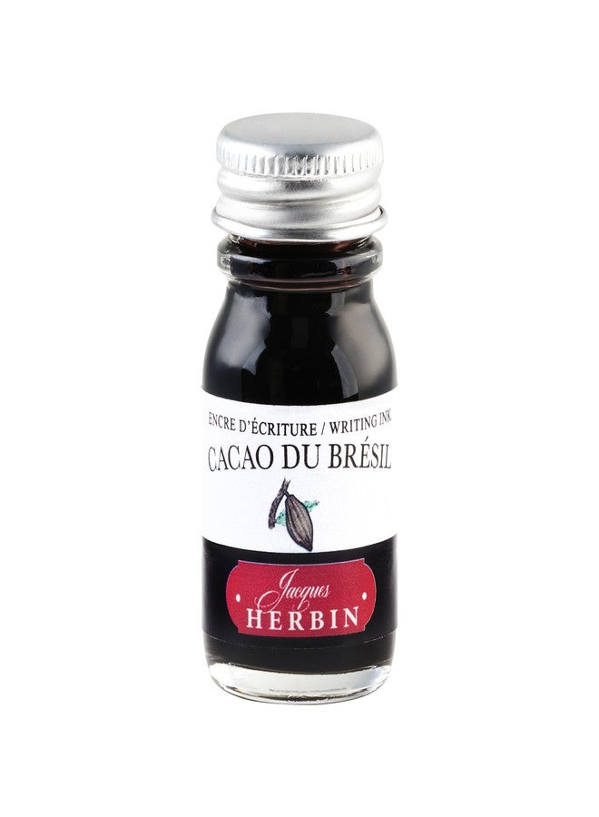 Jacques Herbin Herbin Ink Bottle (Cacao du Bresil - 10ML) 11545T - Image 1