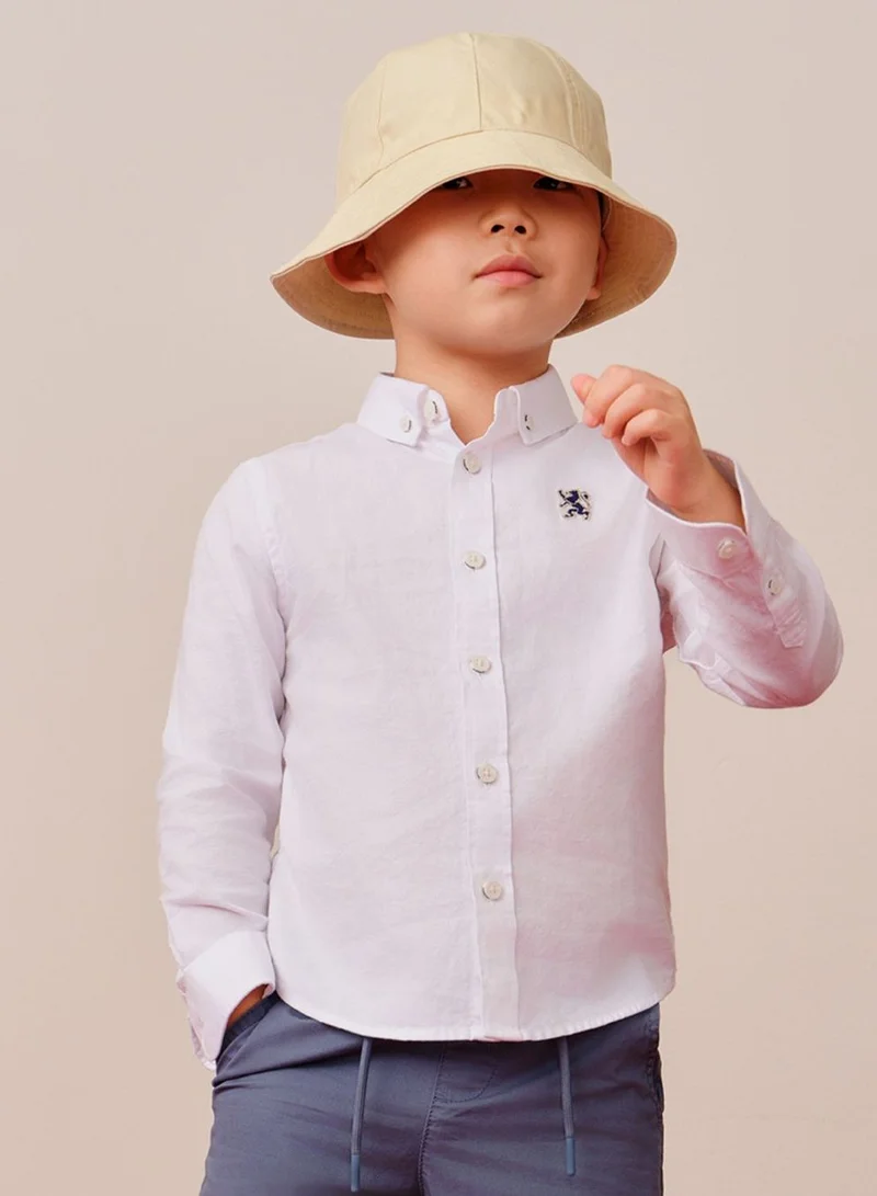Kids' Cotton Oxford Shirt