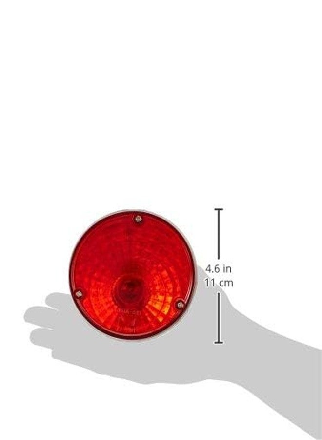 VTRUST مصباح خلفي للدراجات من VTRUST Premium متوافق مع دراجة Royal Enfield Thunderbird | مصباح فرامل خلفي هالوجين أحمر | مطابق تمامًا للمواصفات الأصلية | طلاء يدوم طويلًا - Image 3