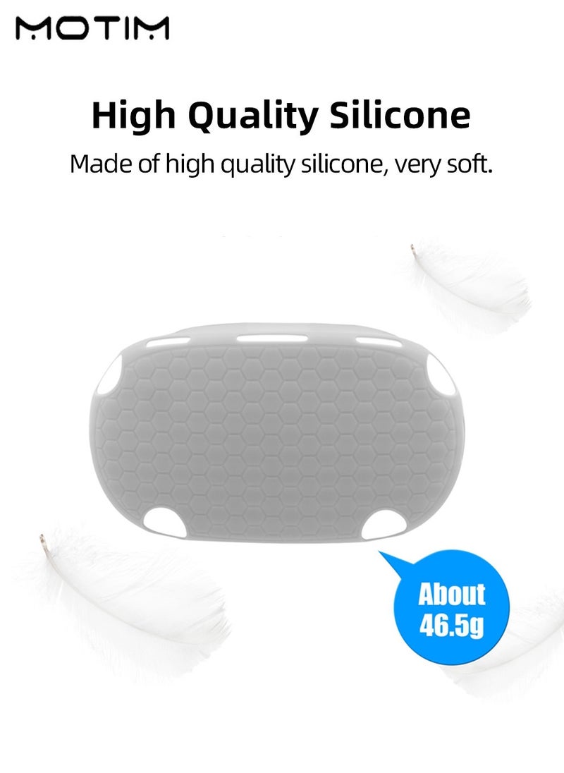 Motim Oculus Quest 2 VR Shell, Front Face Silicone Protector Cover, Anti Drop Anti Dust Anti Shock, Not Affect Heat Dissipation Dust Cover  - Image 5