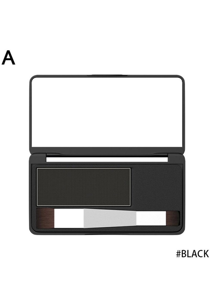 Sevich Hair Root Concealer Waterproof Full Magic Hair Powder for Hair Root Hair Color Shadow Cover Grey Hair Root Hair Touch Up Thin Hair Powder Hair Shadow Cover Powder Black 8g - Image 2