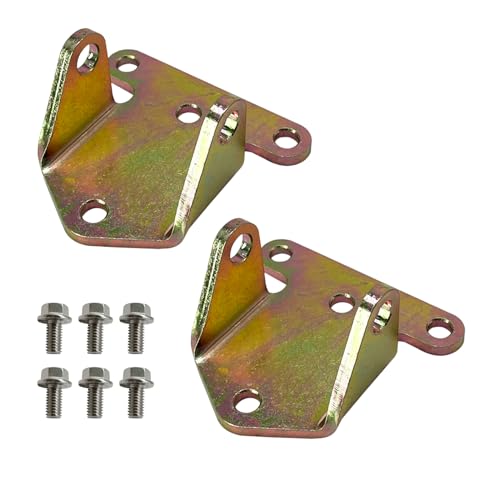 Fudatong Steel Motor Mount Kit for Chevy V8 SBC Engine Fixed Mount with Bolts 2 Pack - Image 1