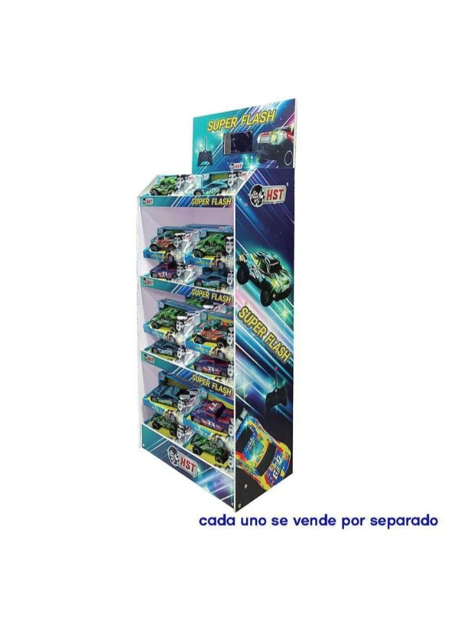 HST Super Flash Remote Control Sports Racing Car for Kids with Flashing Lights and Smooth Driving Action – Assorted Colors - Image 5