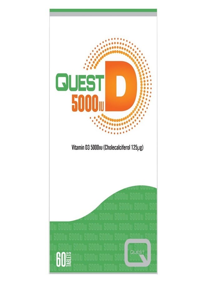 Quest QUEST VIT D 5000IU 60S 