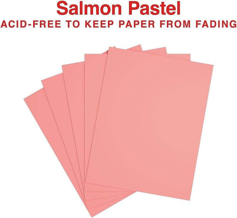 Staples Pastel Colored Copy Paper 8 1/2-Inch X 11-Inch Salmon 500/Ream - Image 4